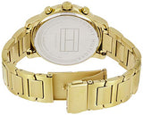 Tommy Hilfiger Claudia White Dial Gold Steel Strap Watch for Women - 1781742 Authentic Buy Shop Now