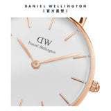 Daniel Wellington Classic Petite Bristol White Dial Brown Leather Strap Watch For Women - DW00100171 Authentic Buy Shop Now