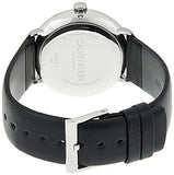 Calvin Klein High Noon Quartz Blue Dial Black Leather Strap Watch for Men - K8M211CN Authentic Buy Shop Now