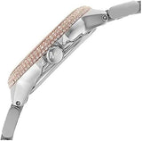 Michael Kors Camille Multifunction White Dial Two Tone Steel Strap Watch For Women - MK6846 Authentic Buy Shop Now