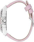 Guess Limelight Quartz Diamonds Pink Dial Pink Denim Strap Watch For Women - W0775l15 Authentic Buy Shop Now