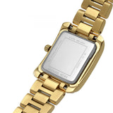 Michael Kors Emery Three-Hand Crystals Silver Dial Gold Steel Strap Watch for Women - MK4640 Authentic Buy Shop Now