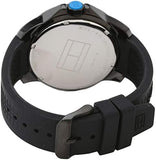 Tommy Hilfiger Sport Multifunction Black Dial Black Rubber Strap Watch for Men - 1790983 Authentic Buy Shop Now