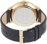 Tommy Hilfiger Hunter White Dial Black Leather Strap Watch for Men - 1791606 Authentic Buy Shop Now