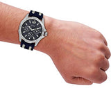 Guess Oasis Multifunction Blue Dial Two Tone Steel Strap Watch for Men- W0366G2 Authentic Buy Shop Now