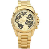Michael Kors Bradshaw Stop Hunger Black Gold Dial Gold Steel Strap Watch for Women - MK6272 Authentic Buy Shop Now