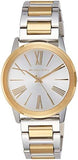Michael Kors Hartman Quartz White Dial Two Tone Steel Strap Watch For Women - MK3521 Authentic Buy Shop Now