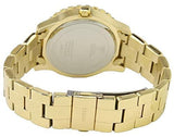 Guess Dazzler Diamonds Silver Dial Gold Steel Strap Watch for Women - W0335L2 Authentic Buy Shop Now