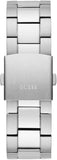 Guess Edge Chronograph Black Dial Silver Steel Strap Watch For Men - GW0539G1 Authentic Buy Shop Now