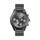 Hugo Boss Talent Gunmetal Dial Grey Mesh Bracelet Watch for Men - 1513637 Authentic Buy Shop Now