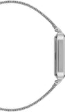 Daniel Wellington Quadro Unitone Silver Dial Silver Mesh Strap Watch For Women - DW00100486 Authentic Buy Shop Now