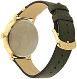 Versace V-Circle Manifesto Gold Dial Black Leather Strap Watch for Men - VBQ030017 Authentic Buy Shop Now