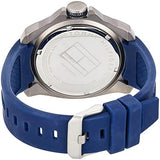 Tommy Hilfiger Windsurf White Dial Blue Rubber Strap Watch for Men - 1791113 Authentic Buy Shop Now