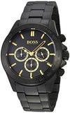 Hugo Boss Ikon Black Dial Black Steel Strap Watch for Men - 1513278 Authentic Buy Shop Now