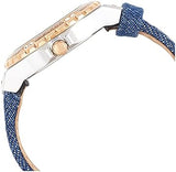 Guess Limelight Quartz Analog Blue Dial Blue Denim Strap Watch For Women - W0775l10 Authentic Buy Shop Now