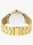Guess Delancy Black Dial Gold Mesh Bracelet Watch for Men - W0871G2 Authentic Buy Shop Now