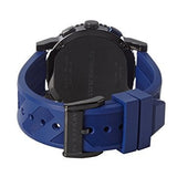 Burberry The City Sport Chronograph Black Dial Blue Rubber Strap Watch For Men - BU9807 Authentic Buy Shop Now