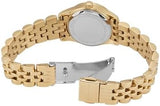 Michael Kors Lexington Three Hand Blue Dial Gold Steel Strap Watch for Women - MK4813 Authentic Buy Shop Now