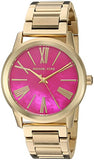 Michael Kors Hartman Quartz Pink Dial Gold Steel Strap Watch For Women - MK3520 Authentic Buy Shop Now