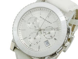 Burberry City Chronograph White Dial White Leather Strap Watch For Women - BU9701 Authentic Buy Shop Now