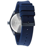 Tommy Hilfiger Monogram Pop Quartz Blue Dial Blue Silicone Strap Watch For Men - 1791775 Authentic Buy Shop Now