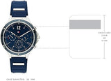 Tommy Hilfiger Eve Chronograph Quartz Blue Dial Blue Rubber Strap Watch For Women - 1782281 Authentic Buy Shop Now