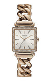 Guess Vanity Diamonds Silver Dial Gold Steel Strap Watch for Women - W1030L4 Authentic Buy Shop Now