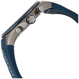 Hugo Boss Distinct Blue Dial Blue Rubber Strap Watch for Men - 1513856 Authentic Buy Shop Now