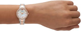 Emporio Armani Cleo Mother of Pearl Dial Two Tone Steel Strap Watch For Women - AR11499 Authentic Buy Shop Now