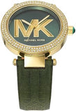 Michael Kors Parker Green Dial Green Leather Strap Watch For Women - MK4724 Authentic Buy Shop Now