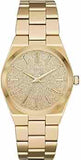 Michael Kors Channing Quartz Gold Dial Gold Steel Strap Watch For Women - MK6623 Authentic Buy Shop Now