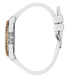 Guess Limelight White Dial White Rubber Strap Watch for Women - W1053L2 Authentic Buy Shop Now