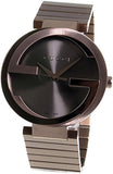 Gucci Interlocking XL Brown Dial Brown Steel Strap Watch For Men - YA133211 Authentic Buy Shop Now