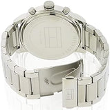 Tommy Hilfiger Jake Chronograph Black Dial Silver Steel Strap Watch for Men - 1791234 Authentic Buy Shop Now