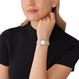 Michael Kors Lexington Analog Silver Dial Two Tone Steel Strap Watch for Women - MK4740 Authentic Buy Shop Now