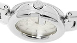 Gucci Guccissima Quartz Silver Dial Silver Steel Strap Watch For Women - YA134511 Authentic Buy Shop Now