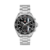 Tag Heuer Formula 1 Chronograph Black Dial Silver Steel Strap Watch for Men - CAZ101H.BA0842 Authentic Buy Shop Now
