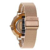Daniel Wellington Petite Rose Gold Dial Rose Gold Mesh Bracelet Watch For Women - DW00100470 Authentic Buy Shop Now
