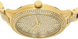 Michael Kors Slim Runway Crystals Gold Dial Gold Steel Strap Watch for Women - MK3632 Authentic Buy Shop Now