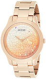Guess Crush Rose Gold Dial Rose Gold Steel Strap Watch For Women - GW0020L3 Authentic Buy Shop Now