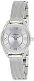 Guess Whisper Silver Dial Silver Mesh Bracelet Watch for Women - W1084L1 Authentic Buy Shop Now