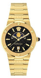 Versace Greca Moonphase Quartz Black Dial Gold Steel Strap Watch for Men - VE7G00323 Authentic Buy Shop Now