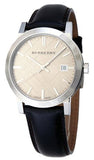 Burberry The City Gold Dial Brown Leather Strap Watch for Men - BU9011 Authentic Buy Shop Now