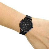 Hugo Boss Infinity Black Dial Black Mesh Bracelet Watch for Women -1502521 Authentic Buy Shop Now