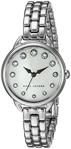 Marc Jacobs Betty Mother of Pearl White Dial Silver Steel Strap Watch for Women - MJ3510 Authentic Buy Shop Now