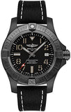 Breitling Avenger Automatic 45 Seawolf Night Mission Black Dial Black Nylon Strap Watch for Men - V17319101B1X1 Authentic Buy Shop Now