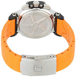 Tissot T Race Chronograph Black Dial Orange Rubber Strap Watch for Women - T048.217.27.057.00 Authentic Buy Shop Now
