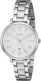 Fossil Jacqueline White Dial Silver Steel Strap Watch for Women - ES3969 Authentic Buy Shop Now