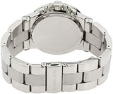 Michael Kors Dylan Glitz Chronograph White Dial Silver Steel Strap Watch For Women - MK5411 Authentic Buy Shop Now