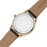 Michael Kors Jaycie Three Hand Gold Dial Brown Leather Strap Watch for Women - MK2862 Authentic Buy Shop Now